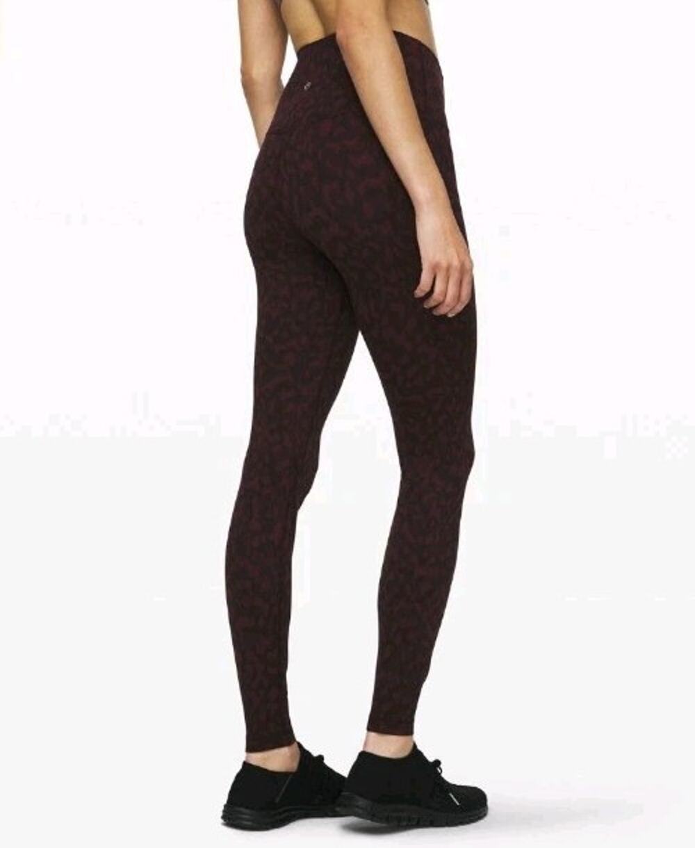Lululemon High Rise Align Pant 28"Formation Camo Dark Adobe Multi Size 6